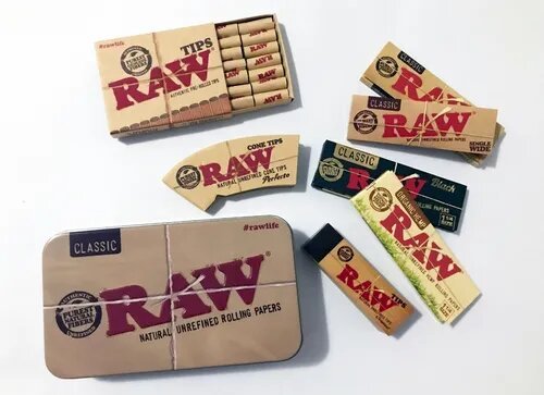 RAW Starter Box kit completo para fumadores, RAW